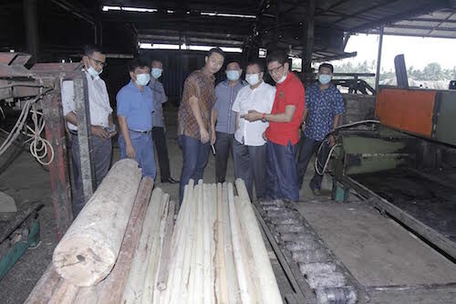 Pemkab Muba Jajaki Kerjasama Pemanfaatan Limbah Batang Kelapa Sawit
