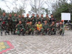 Danrem 044/Gapo Kunjungan Kerja ke Kompi B Yonif 141/AYJP di Sungai Liat Bangka