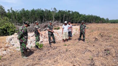 Kodim 0403/OKU Kejar Target Swasembada Pangan dengan Cetak Sawah Baru