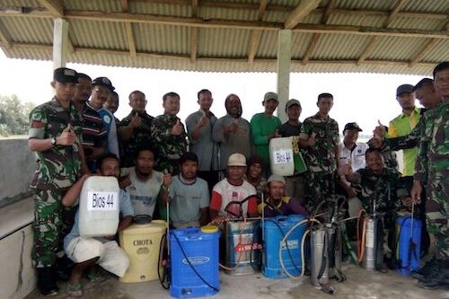 Tim Gator Korem 044/Gapo Sosialisasi Bios 44 di Wilayah OKU