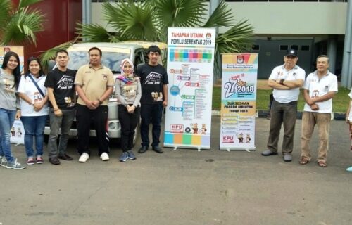 Tingkatkan Partisipasi Pemilih, KPU Sumsel Sosialisasi di Jakabaring Sport City
