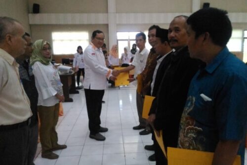 Penyerahan Hasil Litmin Perbaikan Berkas Dukungan Balon Anggota DPD RI Sumsel