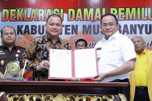 Bupati Muba Ajak Wujudkan Pemilu Damai