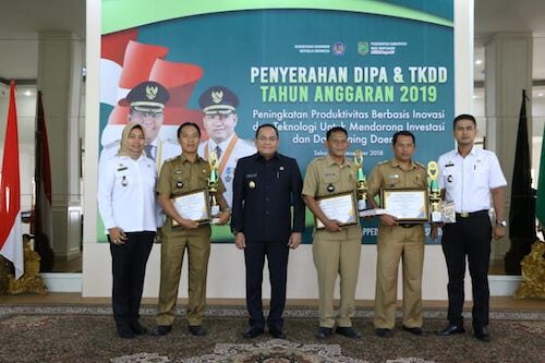 Tiga Desa di Muba Raih Anugerah Desa Terbaik Kategori Tata Kelola Keuangan Tahun 2018