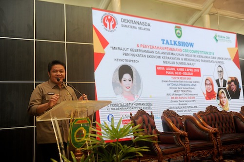 Herman Deru: CSR Perusahaan Majukan UMKM di Sumsel