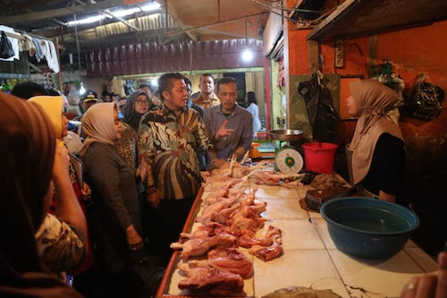 Pastikan Harga Stabil Jelang Ramadhan, Gubernur Lakukan Sidak Pasar