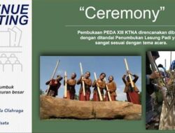 Tradisi Tumbuk Lesung Sebagai Opening KTNA XIII di MUBA
