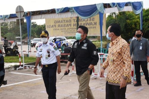 Pantau PSBB Prabumulih, HD: Boleh Tegas Tapi  Harus Tetap Humanis