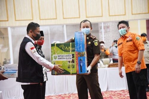 Pantau Musirawas, Herman Deru Ingatkan Protokol Kesehatan