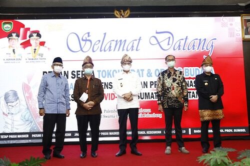 Masifkan Edukasi Penerapan Prokes, Pemprov Sumsel Libatkan Tokoh Adat dan Ormas
