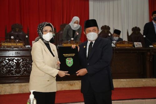 Legislatif Ketuk Palu Setujui Dua Raperda Usulan Pemprov Sumsel