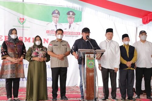 Dekatkan Layanan Kesehatan Dikawasan Perairan, Herman Deru Resmikan Mama Medical Klinik