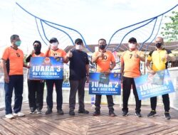 Jadi Kiper Utama, Herman Deru Antar Forkopimda Taklukan Media dengan Skor 1-0