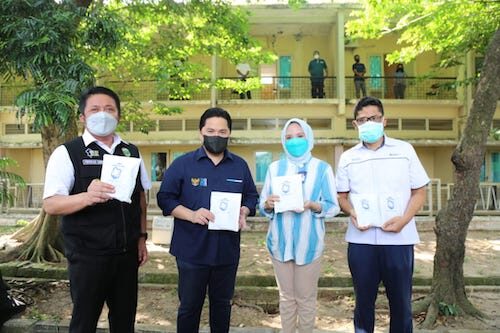 Erick Thohir Sebut Herman Deru Gubernur “Hebat”