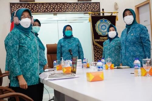 Dukung program Pemprov, TP PKK Sumsel Gelar Webinar Keluarga Sehat Tanggap dan Tangguh Bencana