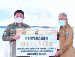 Percepat Herd Immunity Masyarakat, Herman Deru “Keroyok” Vaksinasi di 17 Kabupaten/kota