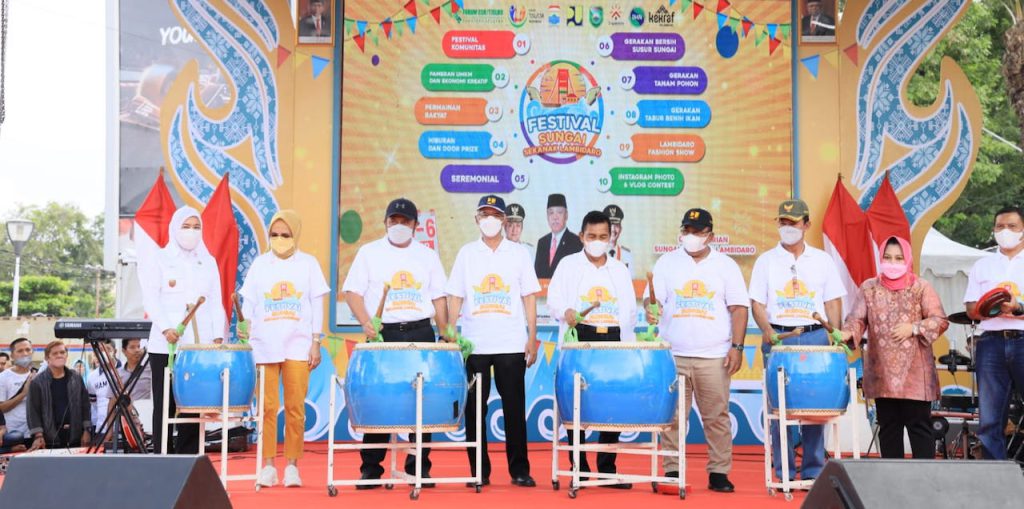 Herman Deru Suport Penuh Upaya Pemkot Palembang Restorasi Sungai Sekanak Lambidaro