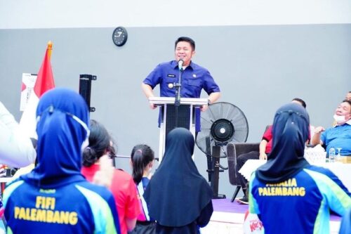 Herman Deru  Libatkan Pengprov PTMSI Kebangkan Olahraga Tenis Meja Diberbagai Tingkatan Sekolah di Sumsel