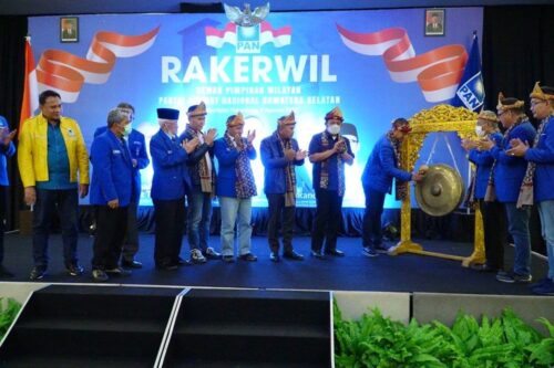 Hadiri Rakerwil PAN, Herman Deru Angkat GSMP Solusi Atasi Stunting dan Kemiskinan  di Sumsel