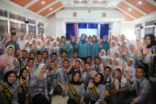 Feby Deru Terus Sosialisasikan Program GSMP dan Revitalisasi Dasawisma