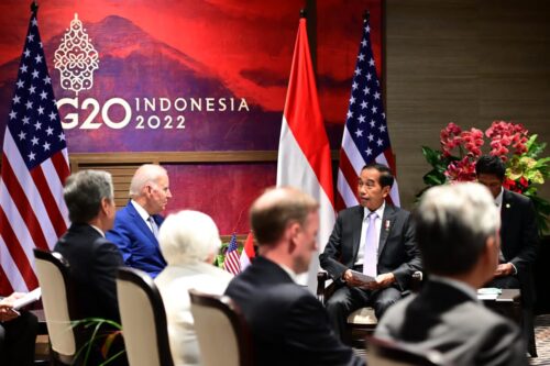 Presiden Jokowi Adakan Pertemuan Bilateral Dengan Beberapa Kepala Negara
