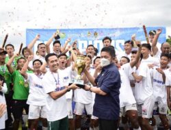 Sepakbola U-20 Piala Gubernur Jadi Ajang Jaring Talenta Muda Berbakat