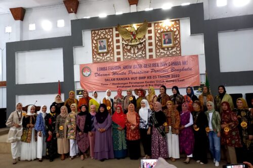 Peringati HUT ke-23, DWP Provinsi Bengkulu Gelar Lomba Fashion Show dan MC