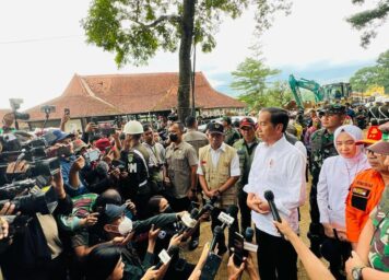 presiden jokowi indtruksikan buka akses daerah terisollir korban gempa cianjur
