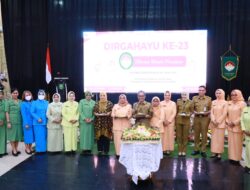 HADIRI HUT KE-23 DWP, SEKDA SUPRIONO : PEREMPUAN HARUS CERDAS ADAPTASI DIERA DIGITALISASI