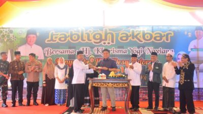 Tabligh Akbar Desa Sido Rejo Muba, Herman Deru Mengingatkan Masyarakat Tentang Stunting dan GSMP