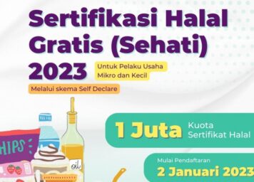 sertifikasi halal gratis kemenag 2023
