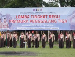 180 Gudep Penggalang Kwarcab Pramuka Palembang Adu Prestasi di LT III
