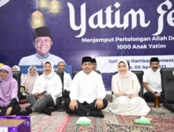 Herman Deru Dinobatkan Sebagai Bapak Anak Yatim oleh Yayasan Abulyatama Indonesia Cabang Palembang