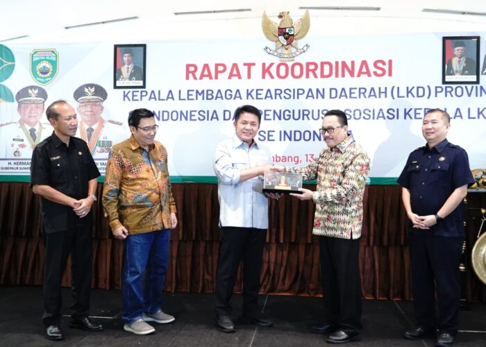 Kepala Kearsipan Nasional: Sumsel Harus Siap Jadi Tempat Belajar Pengelolaan Kearsipan Bagi Daerah Lain