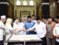 Herman Deru Takjub dennen Megahnya Masjid Raya Abdul Kadim Desa Epil Muba
