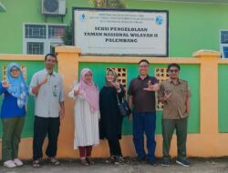 Camat  Karang Agung Ilir Siti Kamsiatun Silaturahmi Dengan Pimpinan SPTN Wilayah II: Jalin Kerjasama