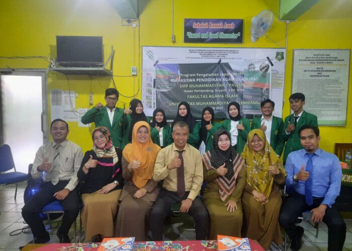 Bekali Diri Kompetensi Mengajar, Mahasiswa FAI UM Palembang Jalani PPL di SMP Muhammadiyah 1 Palembang, Ani Aryati: Terapkanlah Ilmu Sebaik-baiknya di Hadapan Siswa