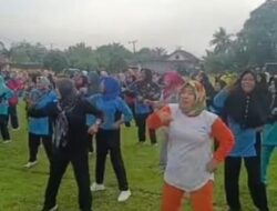 Desa Sidoharjo Jadi Lokasi Senam Massal, Wujudkan Warga yang Sehat dan Bugar