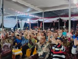 Peringati HUT ke-79 RI dan Hari Jadi ke-64, Masyarakat Desa Dwijaya Terpukau Pertunjukan Wayang Golek Semalam Suntuk