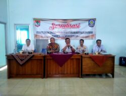 Pemerintah Kecamatan Tugumulyo Gelar Sosialisasi Berbagai Perda dan Perbup: Harus Dipahami Agar Aturan Bisa Ditegakkan
