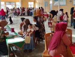 Pantang Surut Dalam Semangat, Meski Suasana Ramadhan Para Nakes dan Kader Posyandu Desa Tambahasri Tetap Menggelar Posyandu ILP