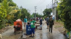 Dengan Dukungan Penuh H Candra, Warga RW 12 Kelurahan Sukarami Kecamatan Sukarami Palembang Sukses Renovasi Jalan
